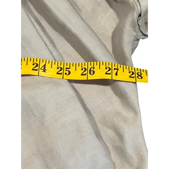 Wilfred Oversized Gray Lavender Ramie Grass Linen Shirt Women's Size M *Read - Picture 11 of 13